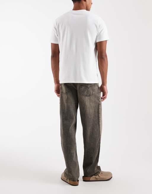 Levi's - 578 - Jean baggy - Noir vintage délavé , 2 de 5