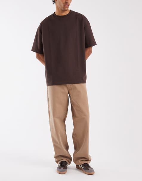 Levi's - 578 - Jeans ampi marroni - view 1