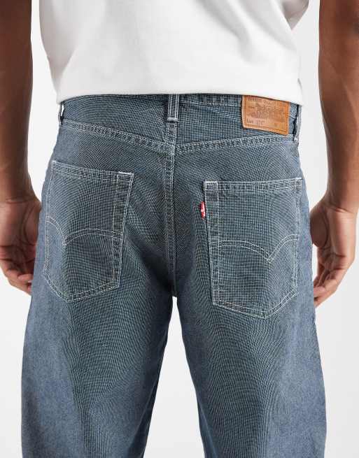 Levi's 578 jeans baggy in blu polvere, 3 di 5