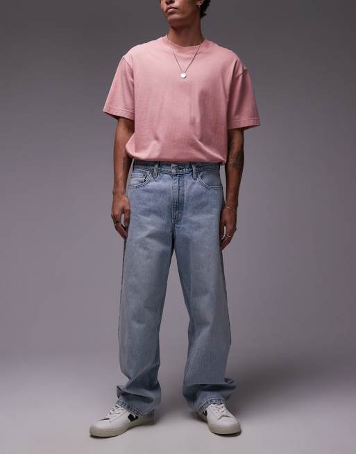 Levi's - 578 - Jeans med poset pasform i afbleget vask