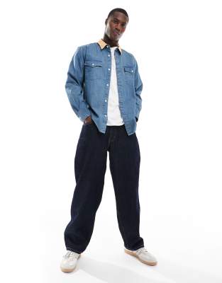 Levi's – 578 – Mörkblå baggy jeans | ASOS