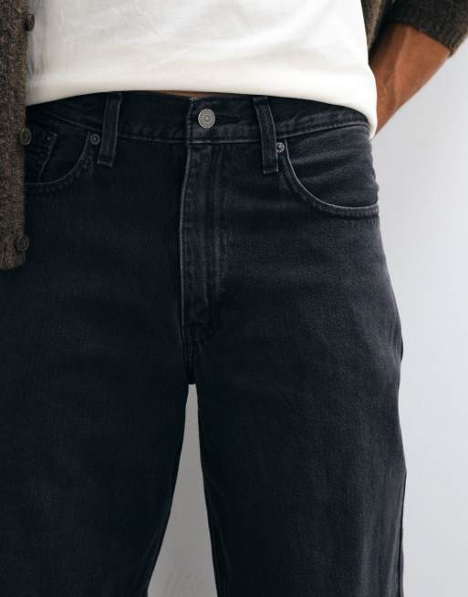 Levi's – 578 – Svarta, tvättade jeans i baggy fit , 4 av 5