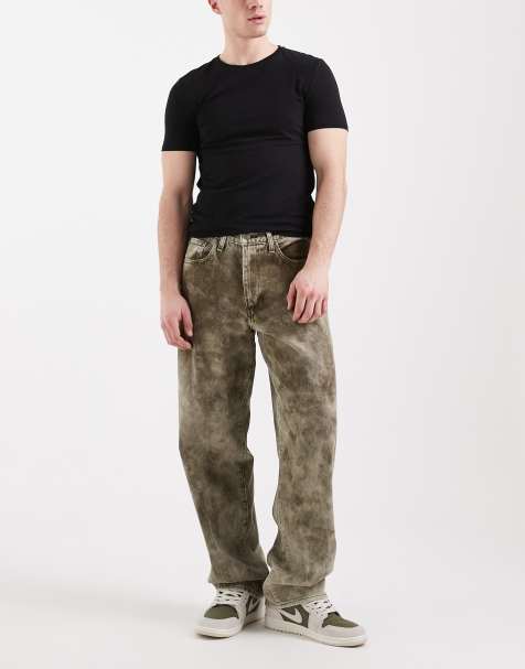 Levi's – 578 – Weit geschnittene Jeans in Camouflage-Waschung - view 1