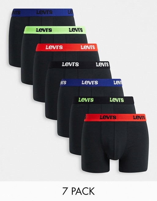 Levi's 7 pack gift set trunks in multi