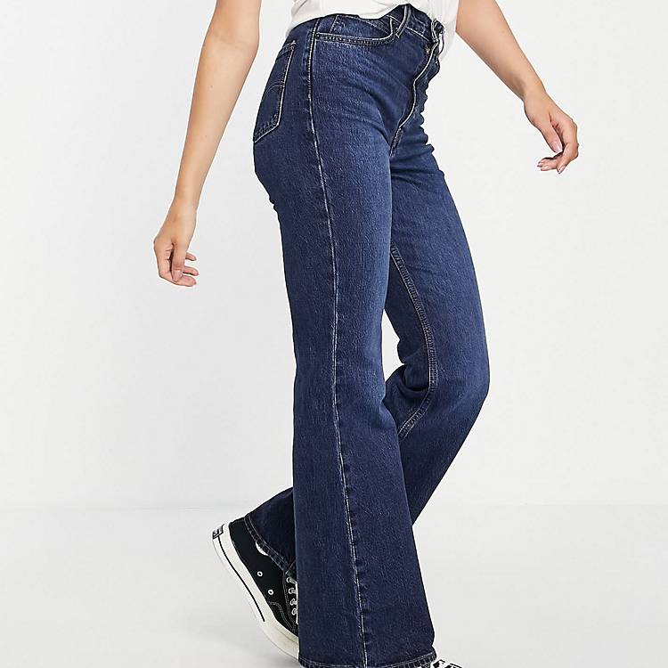 Levi's 70's high flare jeans in indigo | ASOS