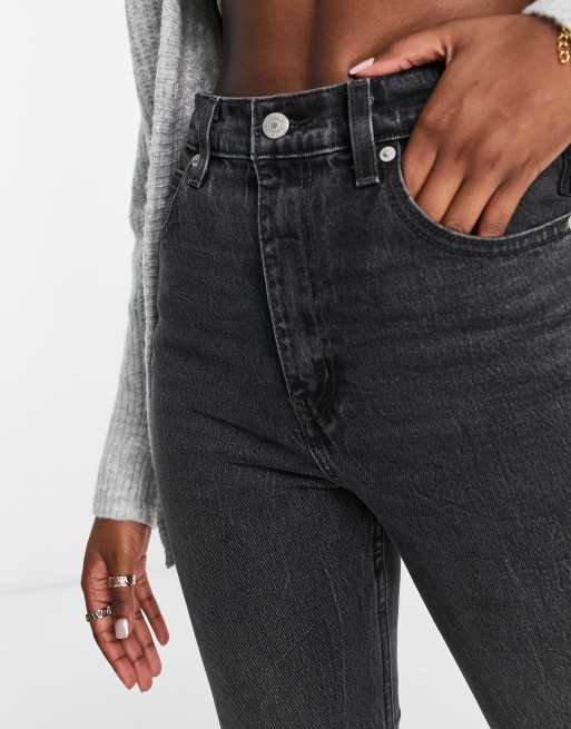 Levi's 70's High Straight Jeans Black, Women