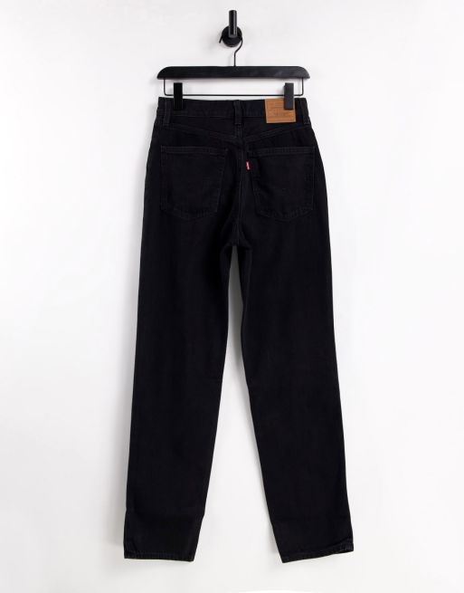 Levi's straight black jeans new arrivals