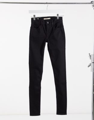 Levi's 710 Innovation super skinny galaxy jeans in black | ASOS