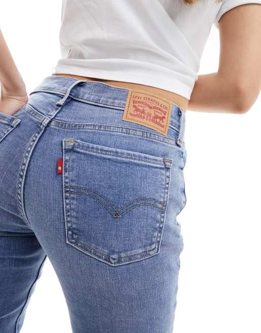 Levi's 710 super skinny high clearance rise