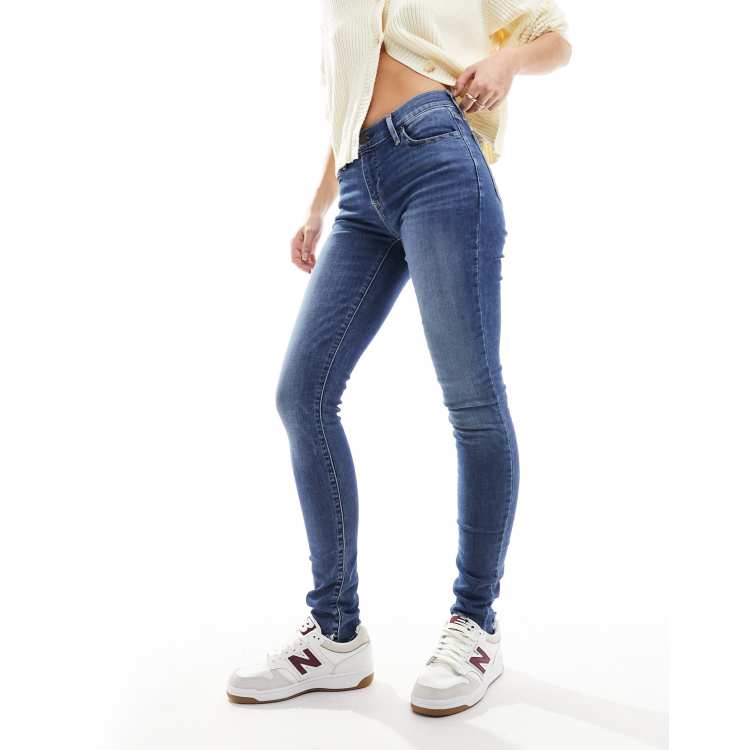 Jean levis 710 super skinny noir hot sale