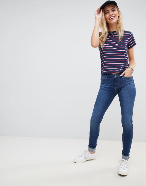 Levi's 710 super skinny sale high waist