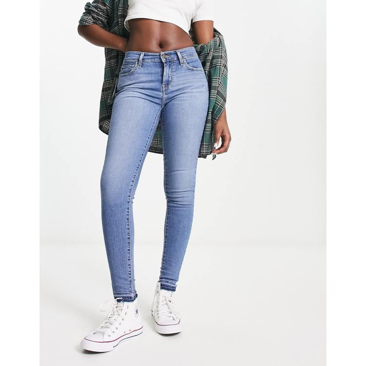 Levi's 710 super skinny jeans in light wash | ASOS