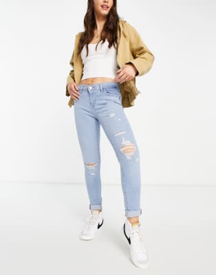 levi's 710 super skinny jeans white