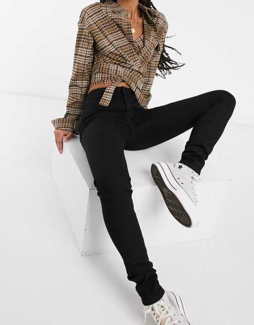 Levi's - 710 - Superskinny jeans in zwart, 4 van 4