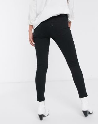 levi's 711 mid rise skinny jeans