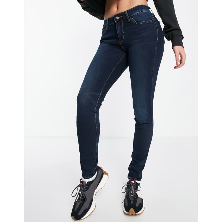 Levi's 711 skinny store jeans dark blue