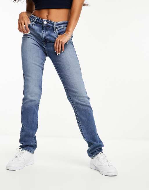 Levi's 712 slim mid rise best sale slim through hip and thigh