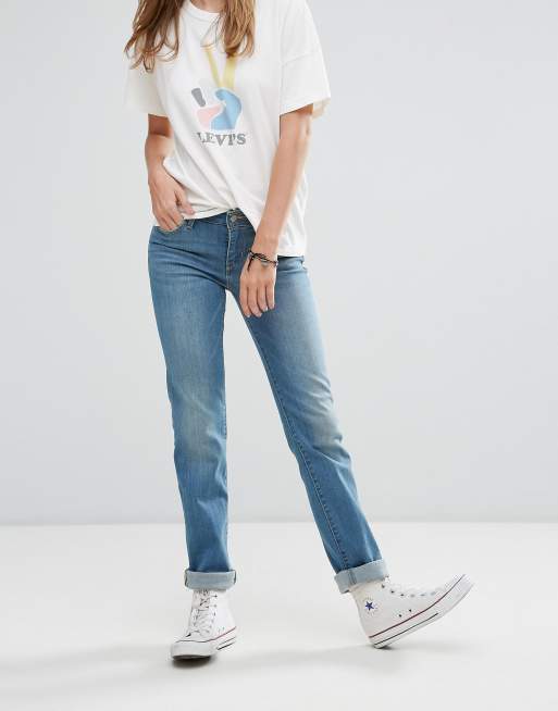 Levi's 714 shop straight women's jeans