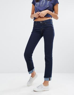 levi's 714 straight mid rise jeans