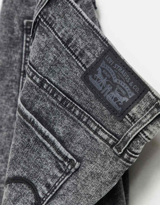 Levis black deals acid wash jeans