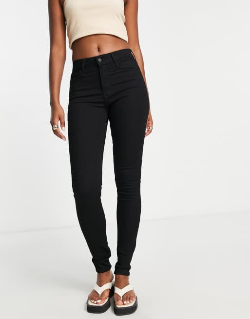 Levi's 720 high store rise super skinny black