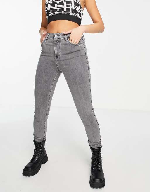 Levi's 720 high rise super skinny jeans in hazy brain | ASOS