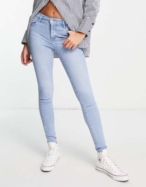 Levi's – 720 – Niebieskie jeansy o bardzo obcisłym kroju z podwyższonym stanem