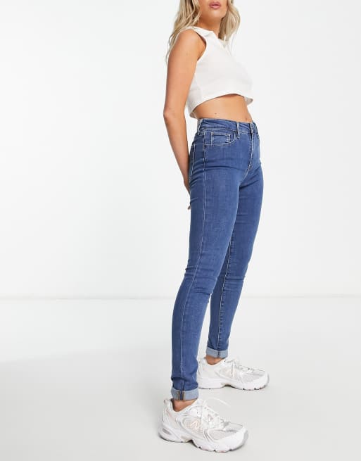 LEVI´S Women 721 High Rise Skinny Blue Wave - Skinny jeans 