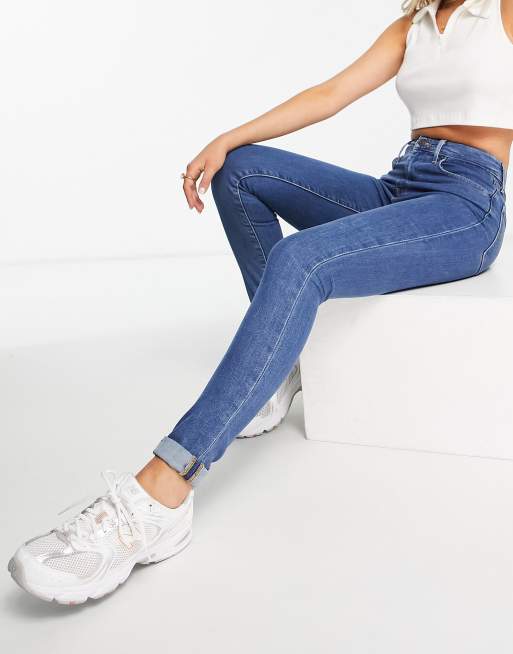 High Rise Skinny Jean Blue