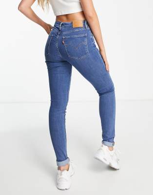 Levis skinny shop high rise