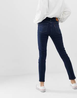 levi's 721 high rise skinny arcade night