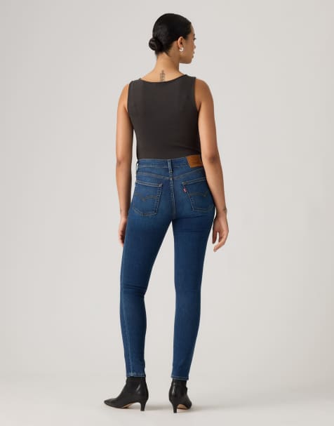 Levi's 721 High-Rise Skinny Jeans in Blau - view 1