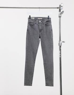 levi's 721 high rise skinny grey