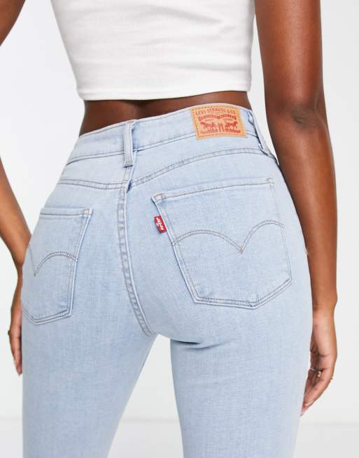 Levi's 721 High Rise Skinny Jeans In Light Pink, 50% OFF