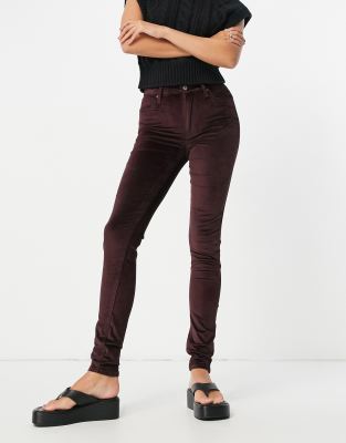 levi's velvet jeans