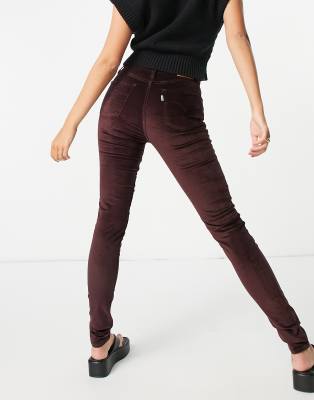 levis velvet jeans