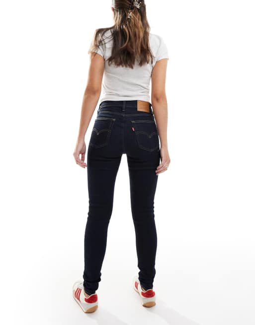 Levi's – 721 – Indigoblå skinny jeans med hög midja, 2 av 5