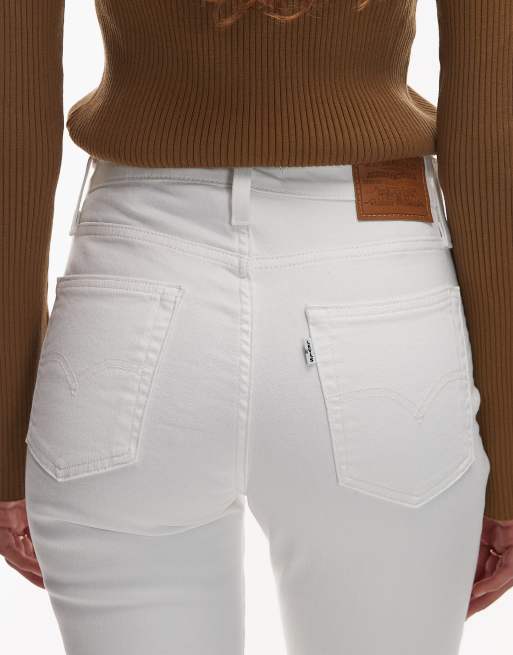 Levi's - 721 - Jean skinny taille haute - Écru, 5 de 5