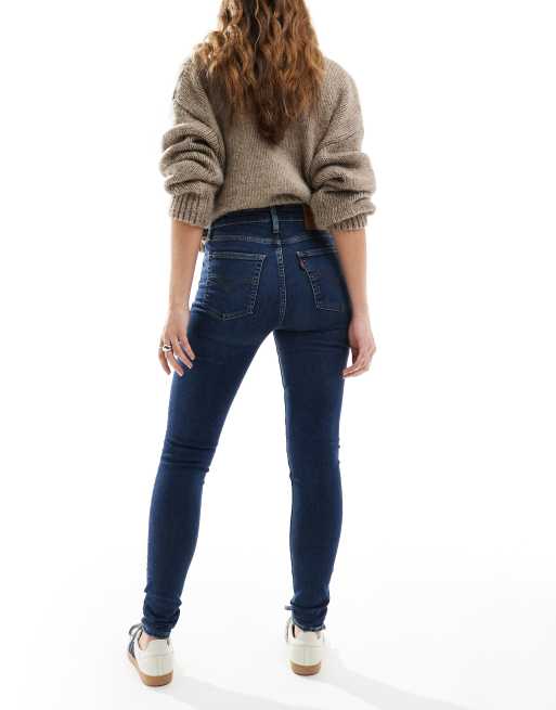Levi's - 721 - Skinny jeans met hoge taille in mid-wash, 2 van 5