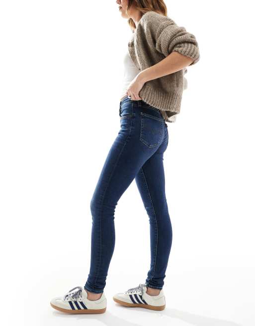 Levi's - 721 - Skinny jeans met hoge taille in mid-wash, 3 van 5