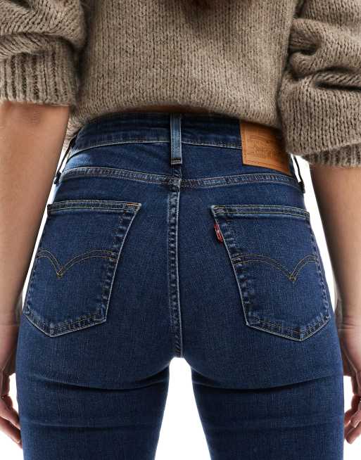 Levi's - 721 - Skinny jeans met hoge taille in mid-wash, 4 van 5