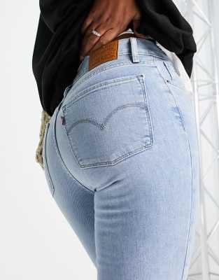 levi jeans bum rip