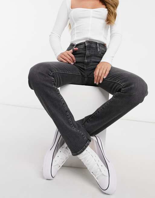 724 High Rise Slim Straight Women's Jeans - Black