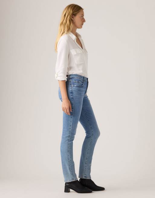 Levis - 724 - Jean droit taille haute - Bleu clair, 4 de 4