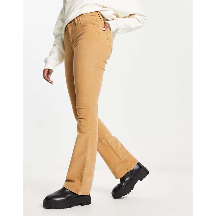 Levi's 725 high rise bootcut corduroy jeans in pink