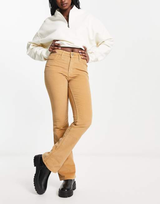 Levi s 725 high rise bootcut cord jeans in tan