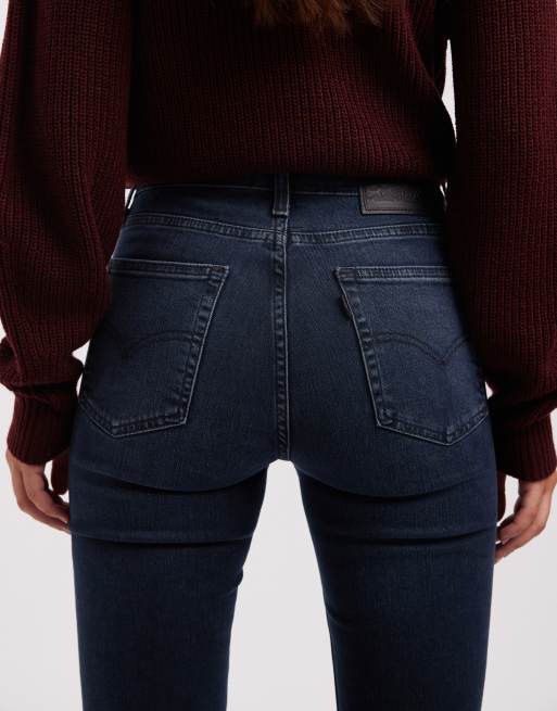 Levi's - 725 - Jeans bootcut a vita alta blu scuro, 4 di 5
