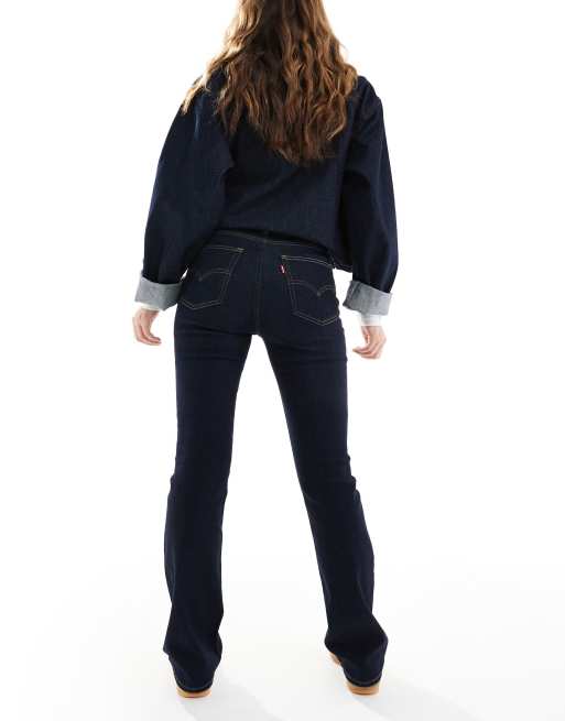 Levi's – 725 – Jeansy bootcut z podwyższonym stanem, w kolorze indygo, 2 z 5