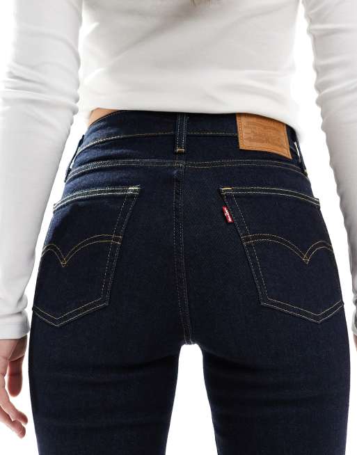 Levi's – 725 – Jeansy bootcut z podwyższonym stanem, w kolorze indygo, 4 z 5