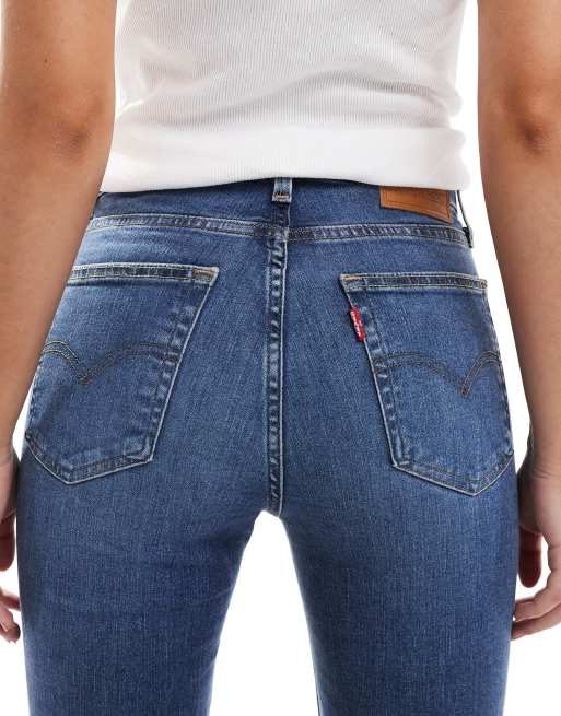 Levi's - 726 - Jean évasé à taille haute - Bleu moyen, 4 de 5